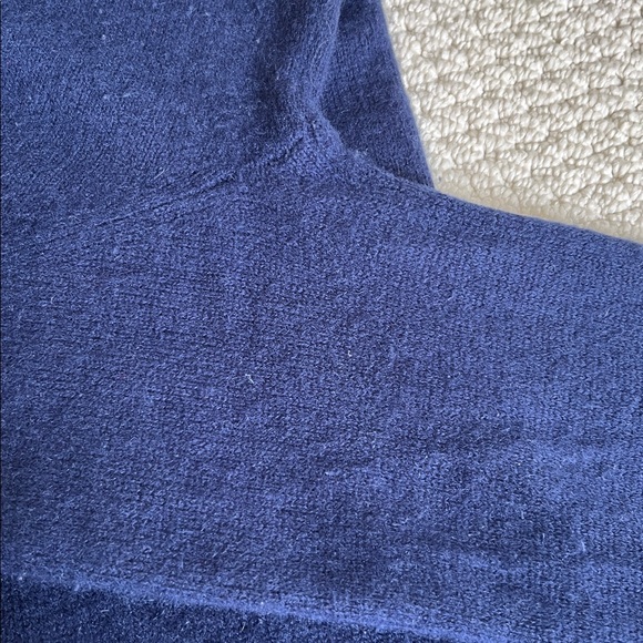 100% cashmere sweater dress - gorgeous cobalt blue Size Small - Picture 8 of 8